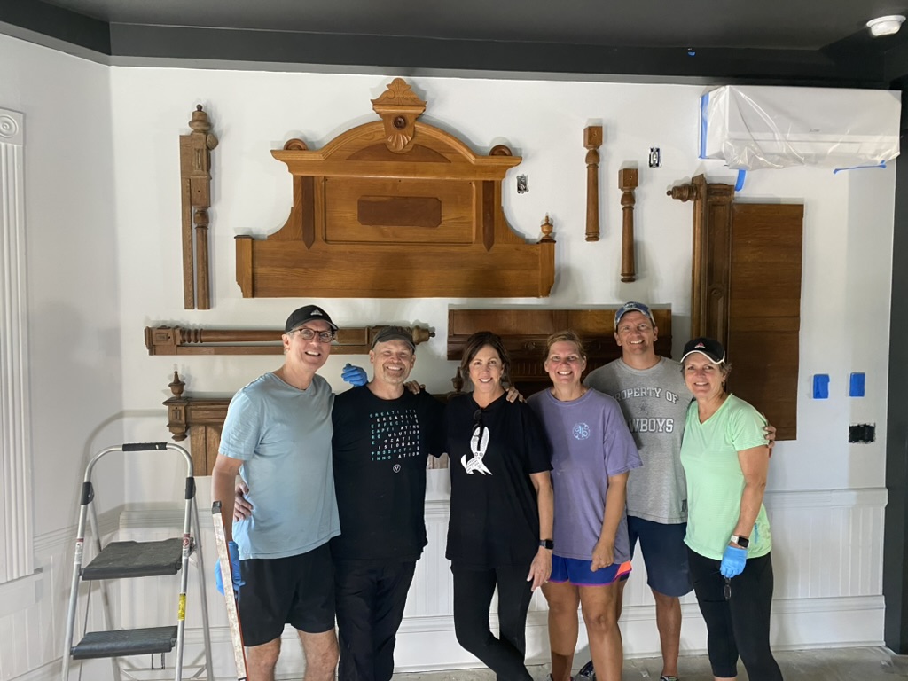 The crew — friends & family who helped bring The Saluda Inn to life