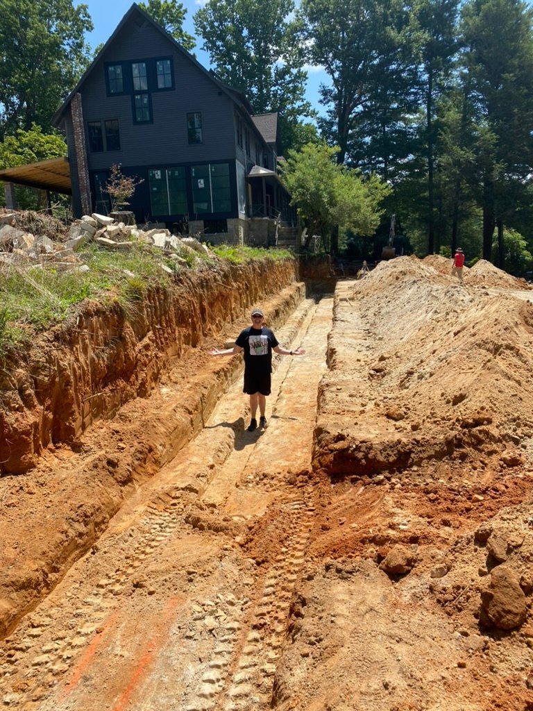 Excavation day — the scale of the Grand Lawn Terrace project comes into view