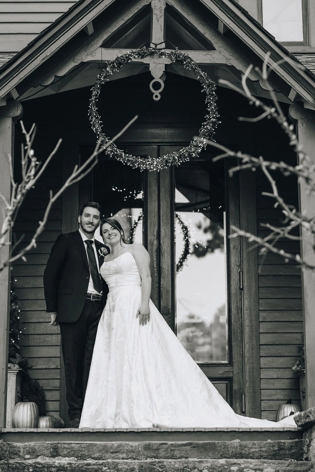 Elegant wedding at The Saluda Inn, destination wedding NC