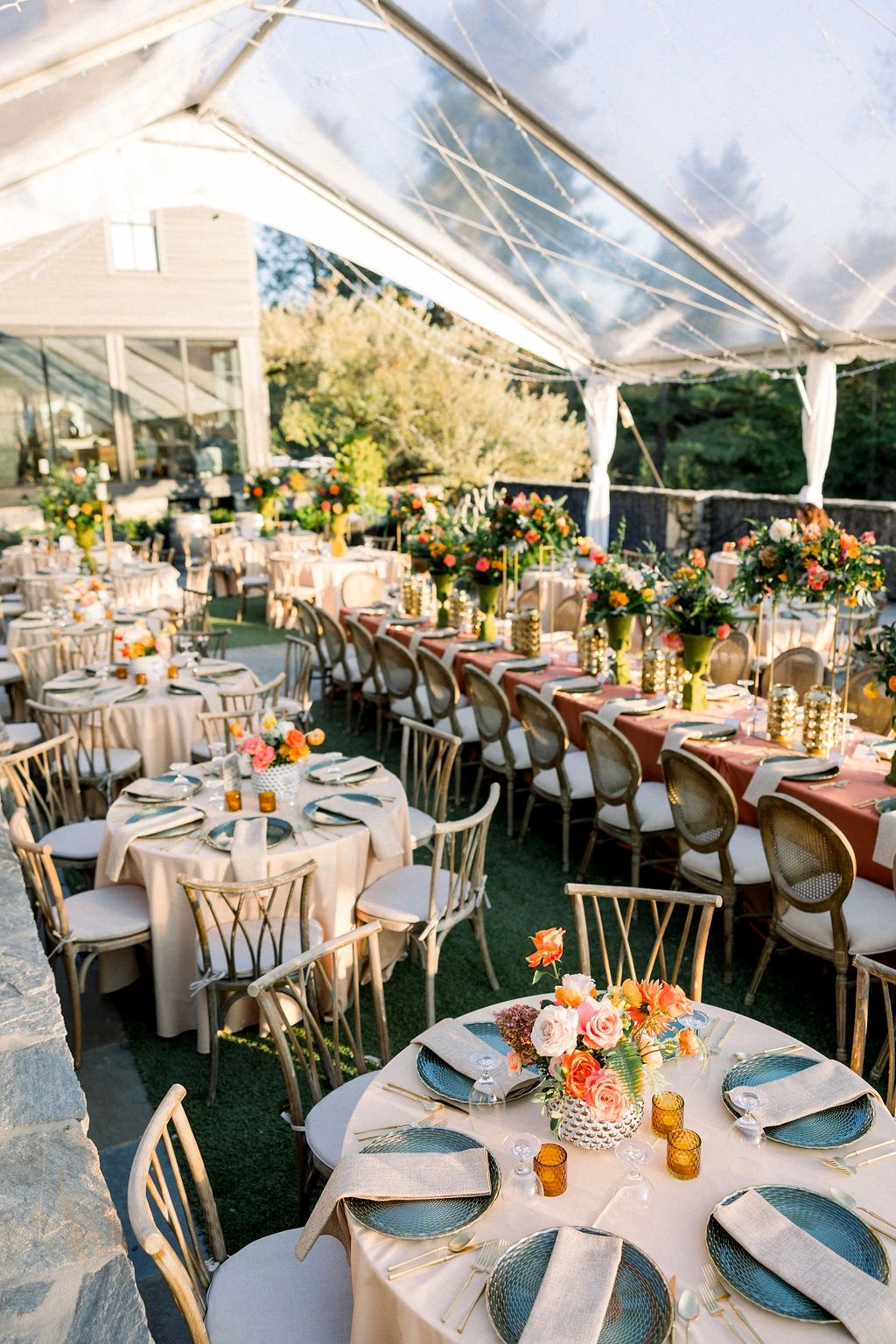 Wedding celebration at The Saluda Inn — Blue Ridge mountain wedding venue NC